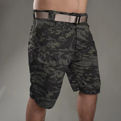 Summer Outdoor Tactical Cargo Shorts for Men - Waterproof