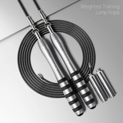 Jump Rope Metal Wire Non-slip Handles Fitness