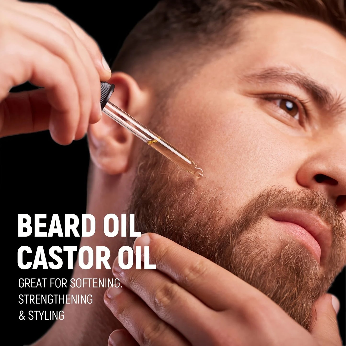 Beard essential oil rich in castor oil Beard Growth And Grooming