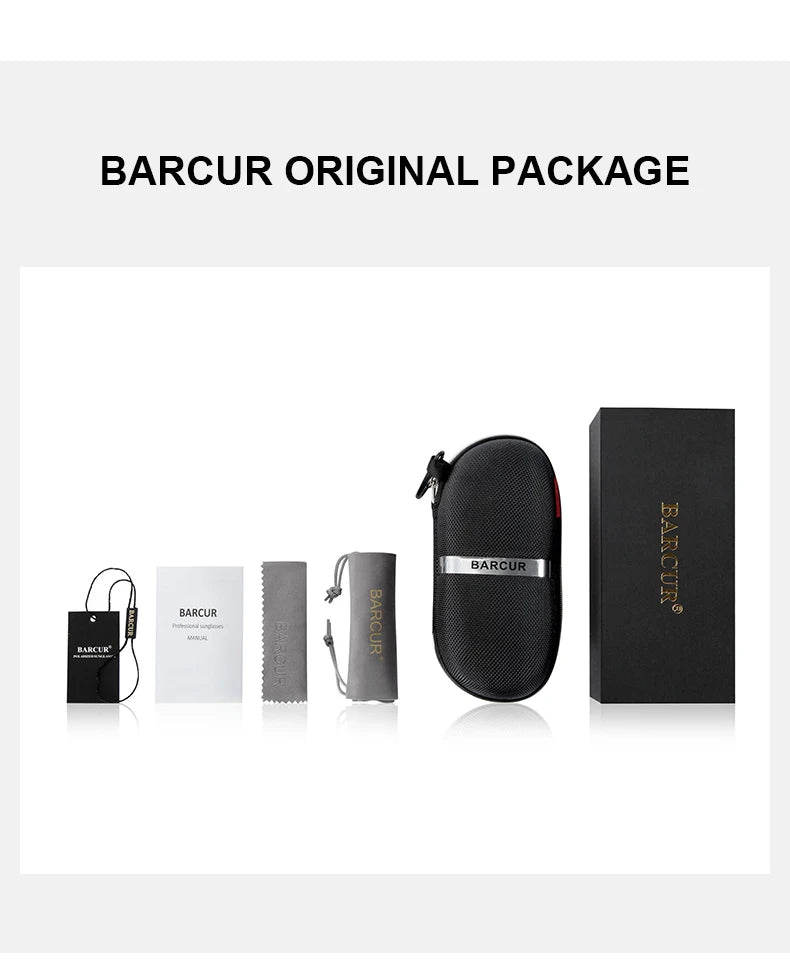 BARCUR Classic Polarized Sunglasses For Both Men Women
