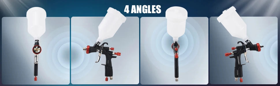 AEROPRO R500 LVLP Air Spray Gun A610 Paint Gun