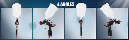 AEROPRO R500 LVLP Air Spray Gun A610 Paint Gun