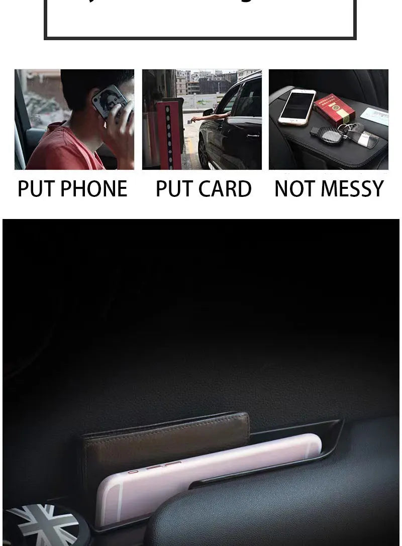 Storage Box For Car Door Handle Support For Mini Cooper