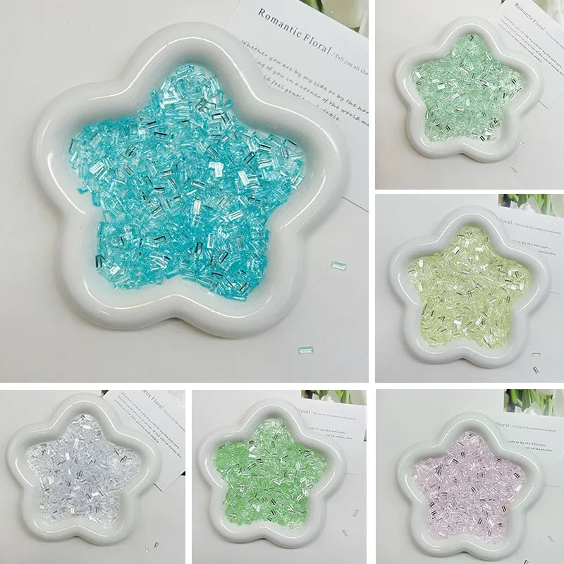 Ice Strip Fill Material Multipurpose DIY Parts for Squishy Ball