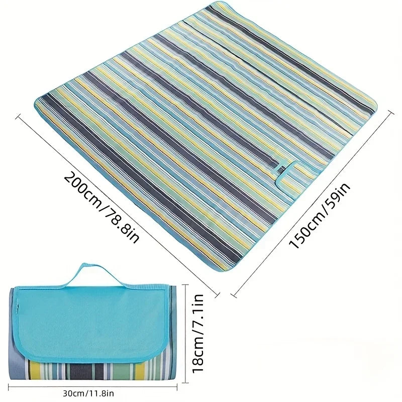 Outdoor Waterproof Camping Mat Sand Proof Portable Beach Blanket