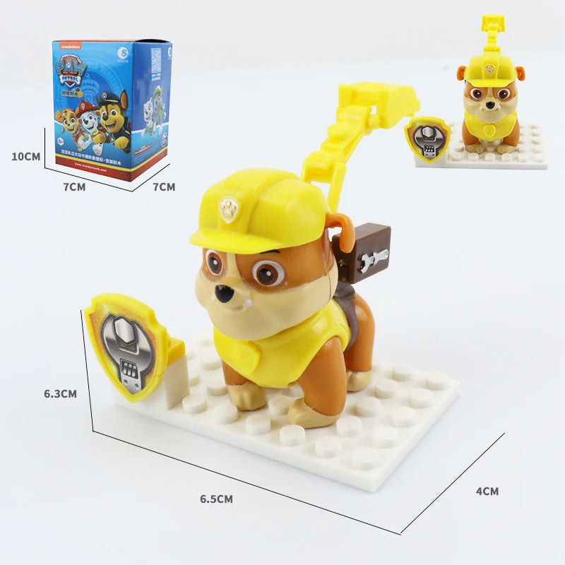 Paw Patrol Action Figure Anime Toy Chase Marshall