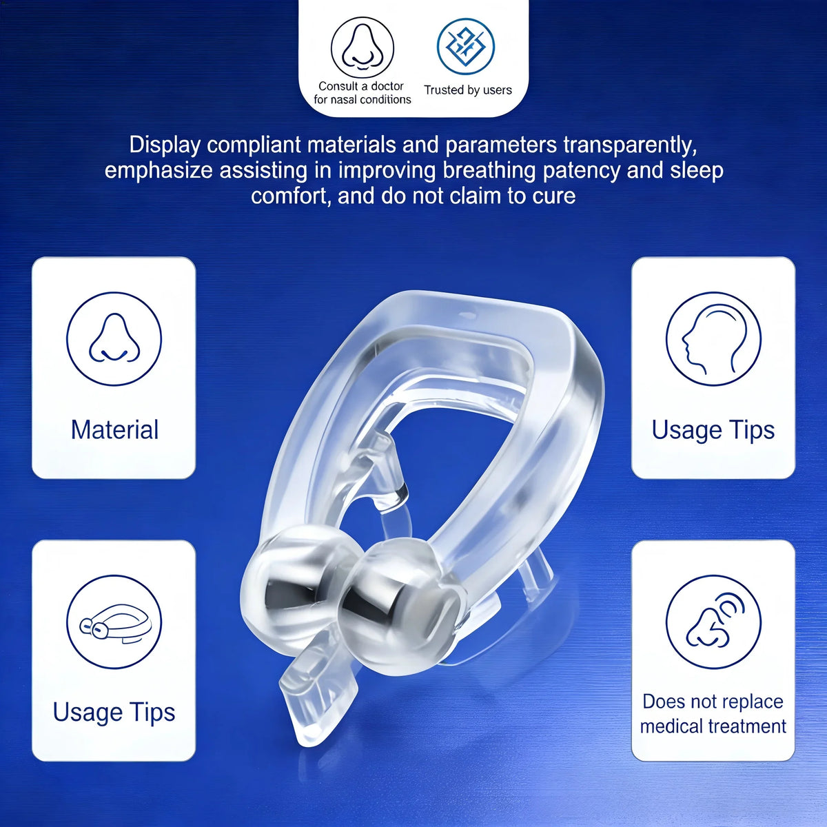 Snoring Stopper Anti-Snoring Device Gadget for Men And Women