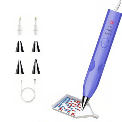 Electric Diamond Art Pen Vacuum Diamond Placement Tool