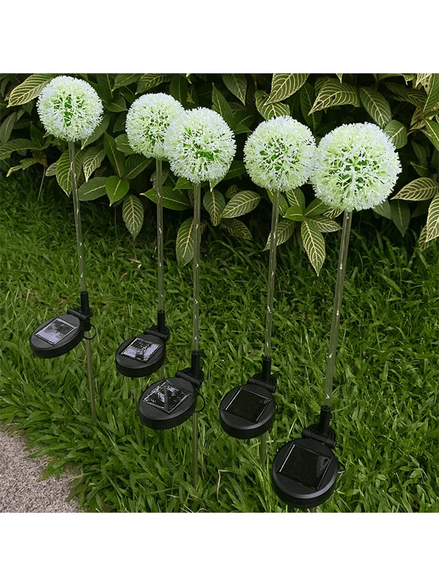 LED dandelion outdoor ground mounted light