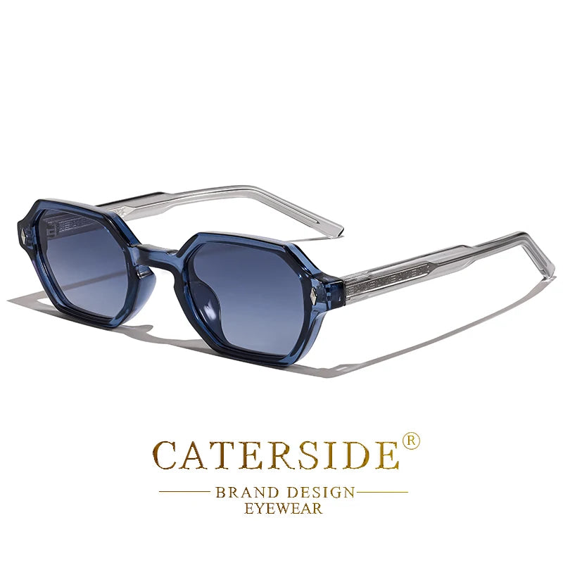 Punk Polygonal Men Sunglasses Personalized Design Square