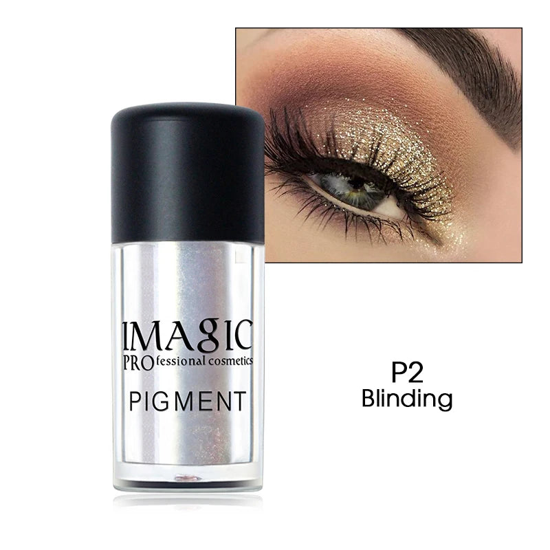 IMAGIC Glitter Eyeshadow Shimmer Shine Powder Eyes Makeup