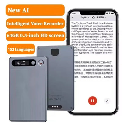 AI Voice Recorder, AI Notetaking Device for Meetings