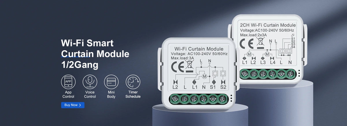 GIRIER Tuya Smart WiFi Garage Door Opener Controller Supports