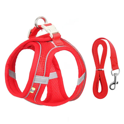 Puppy Harness Set Dog Accessories Adjustable Harness