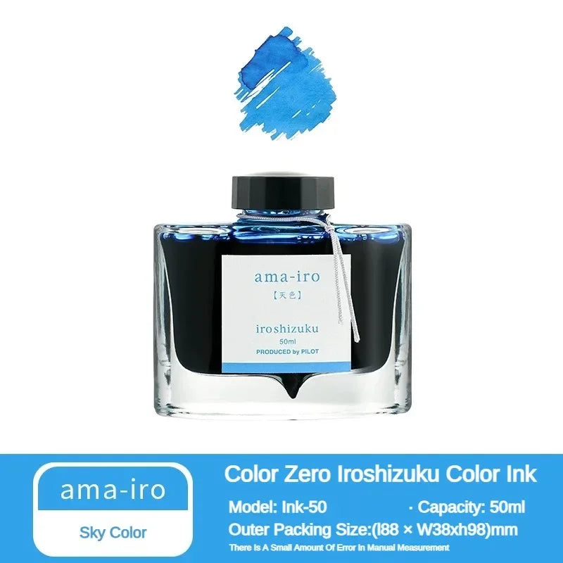 Pilot 25 Colors 15/50ml Colorful Fountain Pens Ink Various Colors