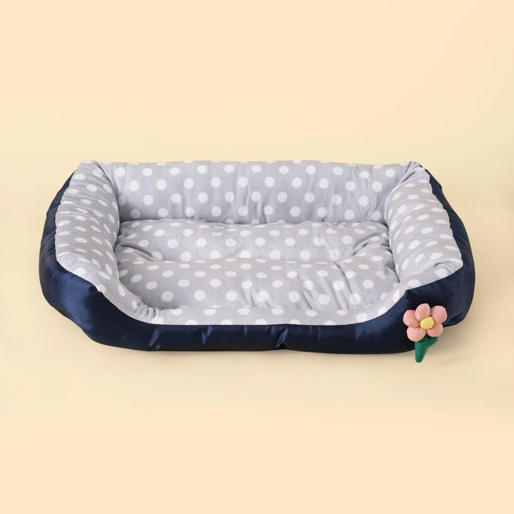 Soft Square Large Dog Sofa Elastic House Cushion