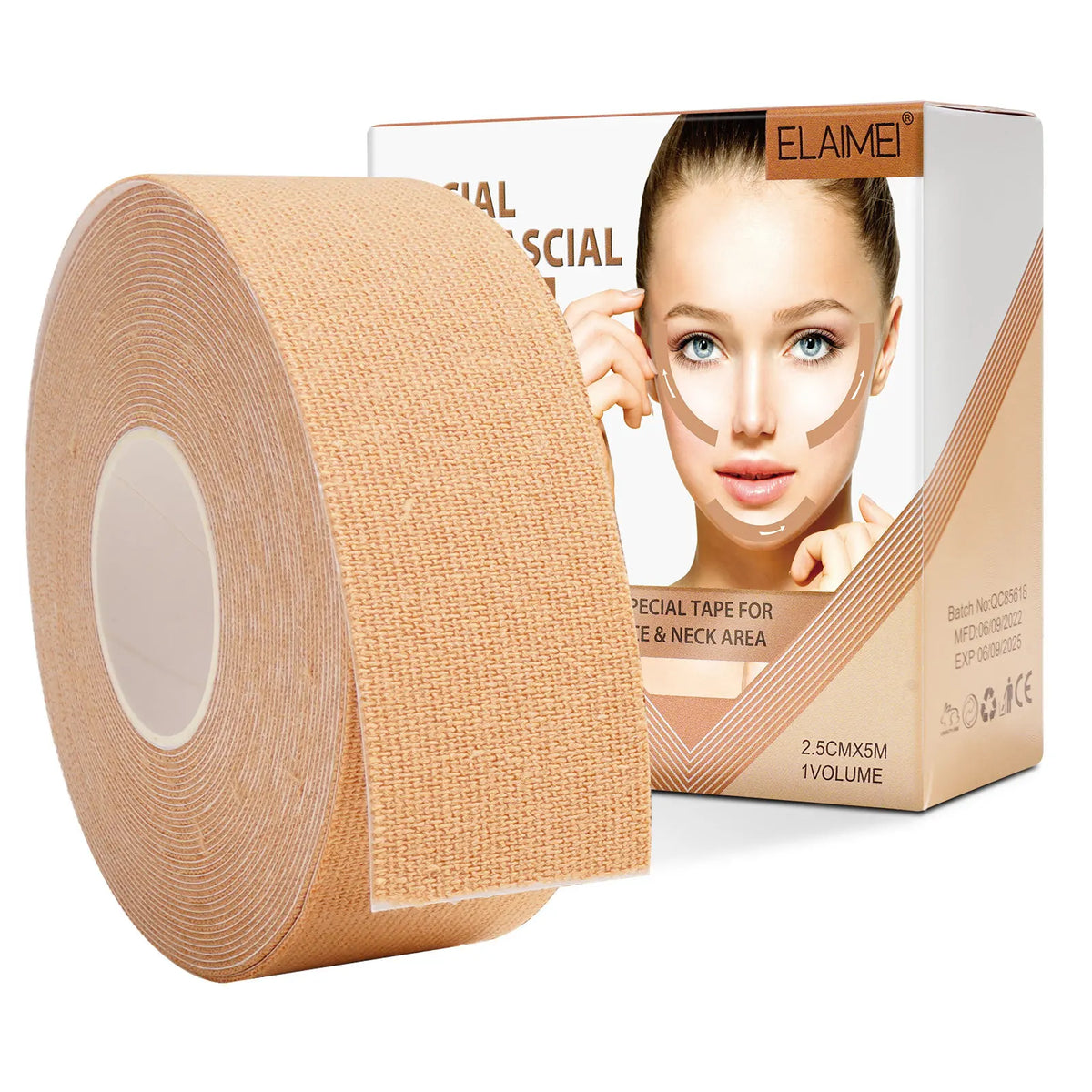 Instant Facial Myofascial Lift Tape Skin Lifting Removal Sticker