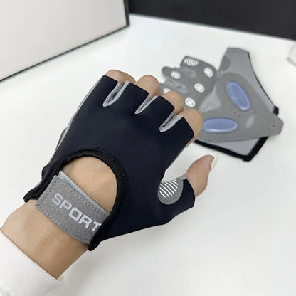 Fitness Cycling Gloves Men Women Anti Slip Shock-Absorbing
