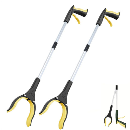 Extra Long Grabber Reacher with 360°Rotating Jaw