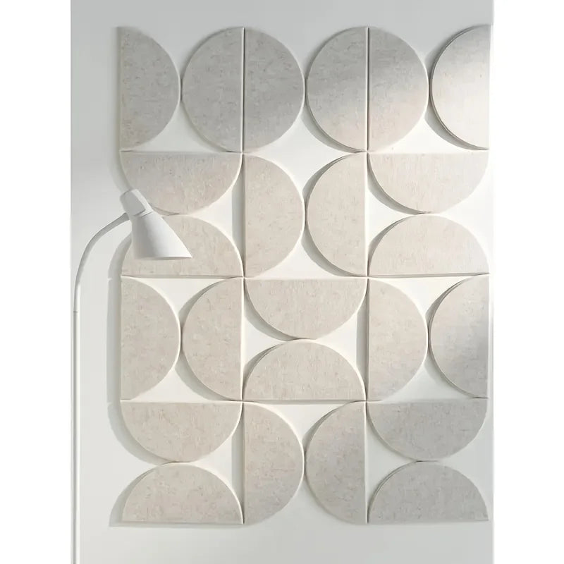 12 Pcs Felt Bulletin Board Living Room Sofa Wall Self-Adhesive