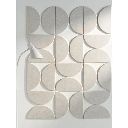 12 Pcs Felt Bulletin Board Living Room Sofa Wall Self-Adhesive
