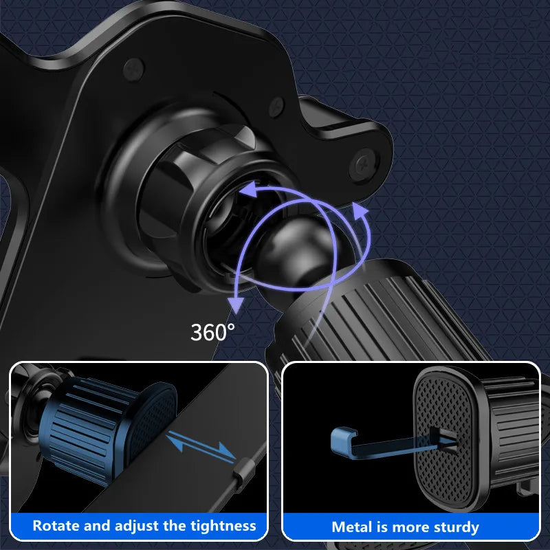 Gravity Car Phone Holder for 4.7-7 inch Mobile Phone Car Air Vent