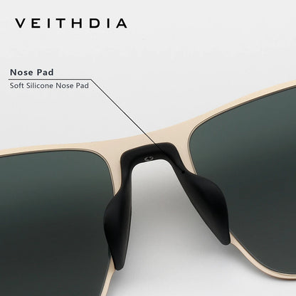 VEITHDIA High-definition Nylon Lens Polarized UV400 Eyeglasses