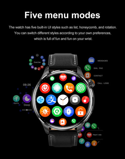 New GPS SmartWatch BluetoothCall IP68 Waterproof Men Women