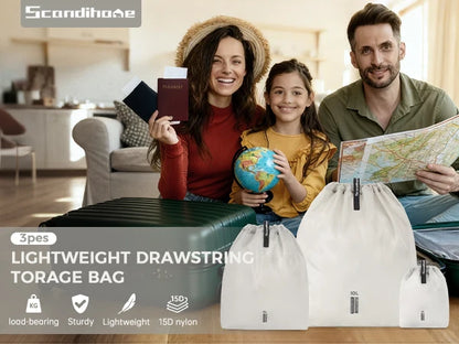 Travel Organizer Pouch with Multiple Pockets for Outdoor
