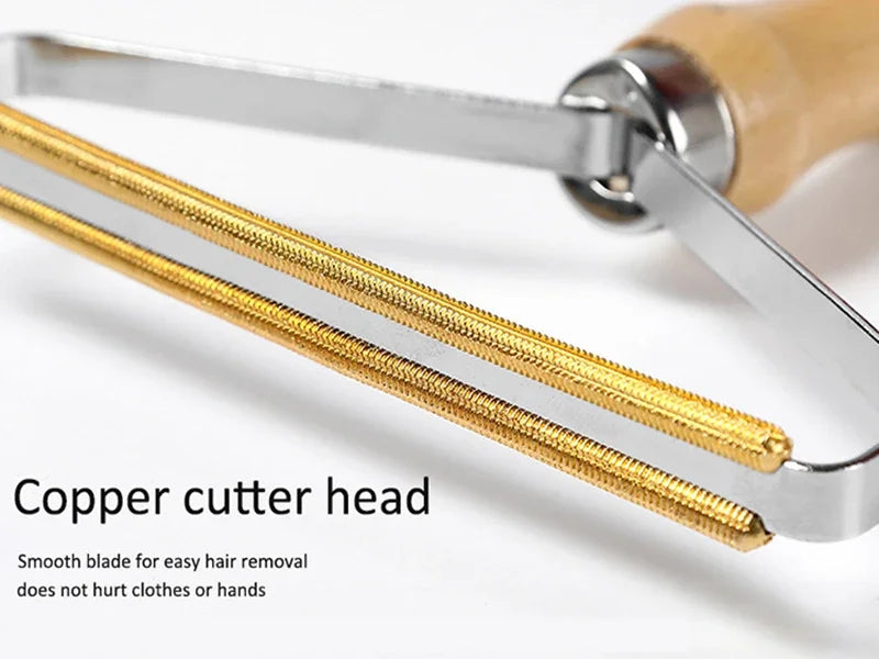 Lint remover pellet scraper for clothes pet hair cleaning roller