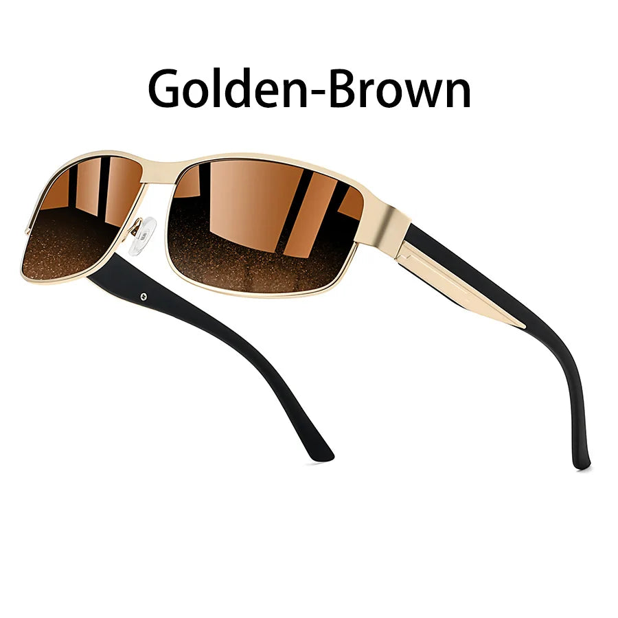 Fashion Vintage Rectangle Sunglasses Men Women