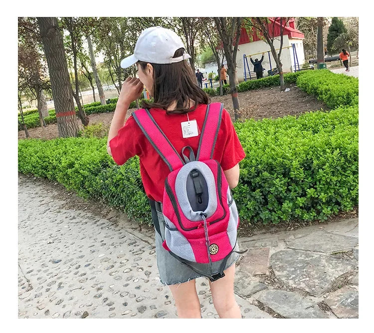New Double Shoulder Portable Travel Backpack Pet Carrier