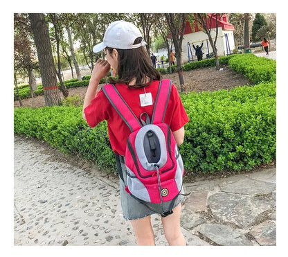 New Double Shoulder Portable Travel Backpack Pet Carrier