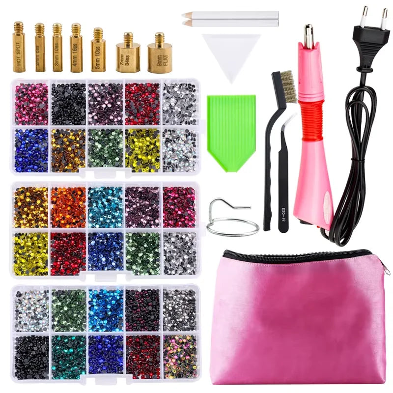 QIAO Hotfix Rhinestones Applicator Tools DIY Craft
