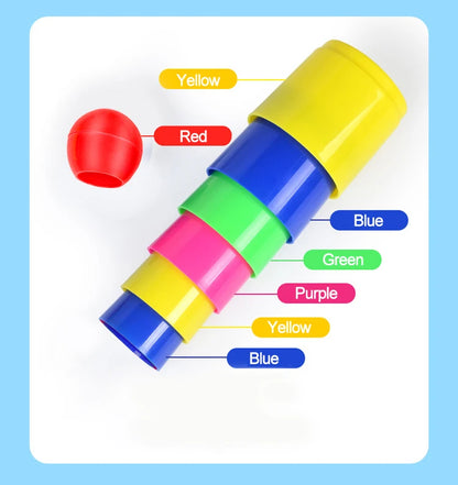 Children Throw Circle Game Ferrule Stacked Toys Fun Indoor Outdoor