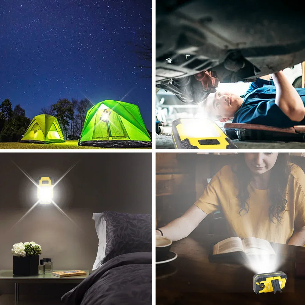 COB Worklight USB Rechargeable LED Flashlight