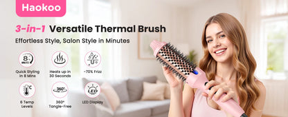 Thermal Brush Blowout Boost 1.5 inch Heated Round Brush