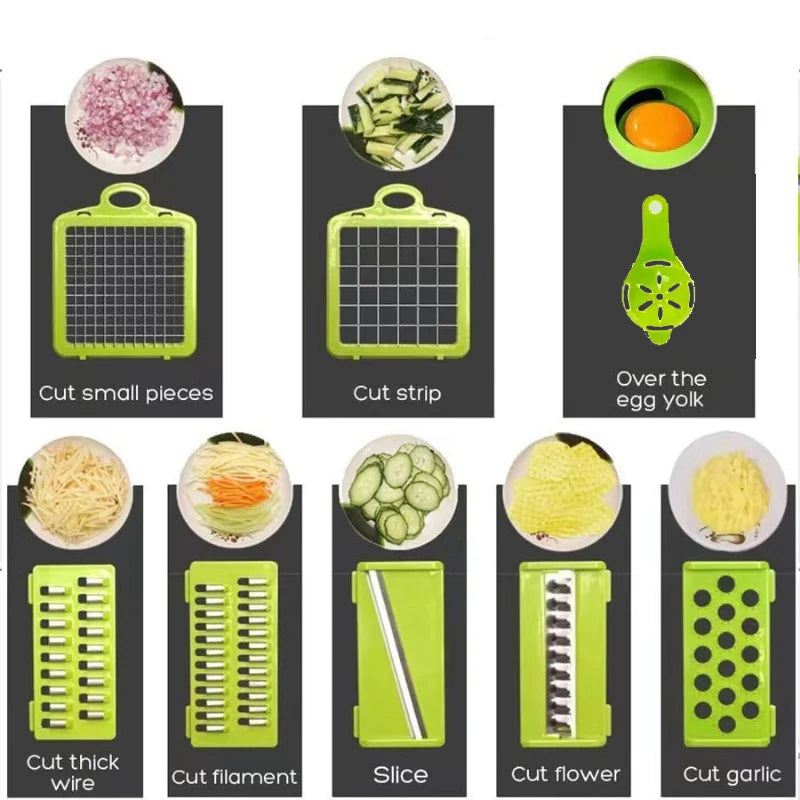 Multifunctional Portable Kitchen Chopper Vegetable