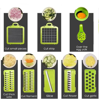 Multifunctional Portable Kitchen Chopper Vegetable