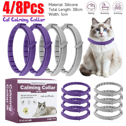 Pet Calming Collar Adjustable Anxiety Pheromone