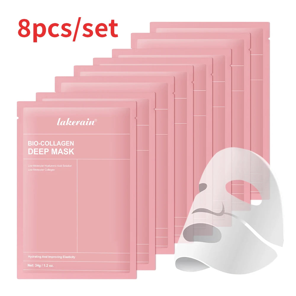 Bio-Collagen Deep Face Mask Shrink Pores Deep Hydrating Overnight Mask