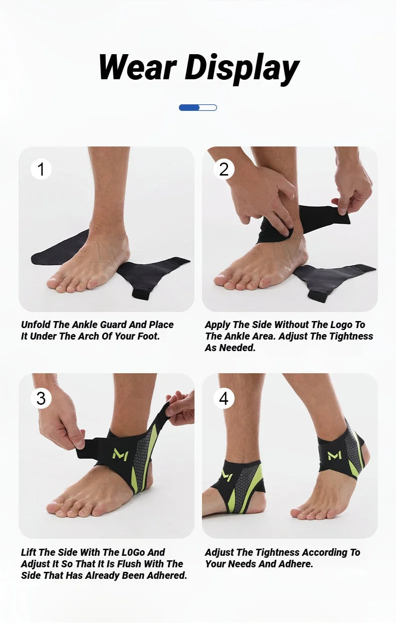 Ankle Protectors Running Joint Strain Wear Tear Anti-Fracture