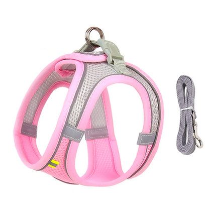 Dog Harness Leash Set for Small Dogs Adjustable Leash