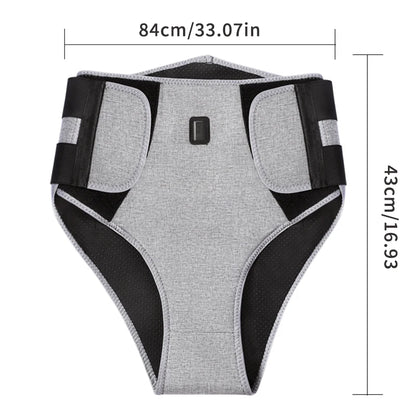 Red Light Heating Women's Underwear with Abdominal Massager Relieves