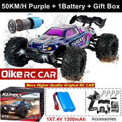 Super Brushless 50KM/H Brushed RC Car Off Road Buggy Toy