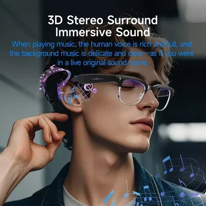 New AI Smart Glasses 120+Language Translation 800W Pixel