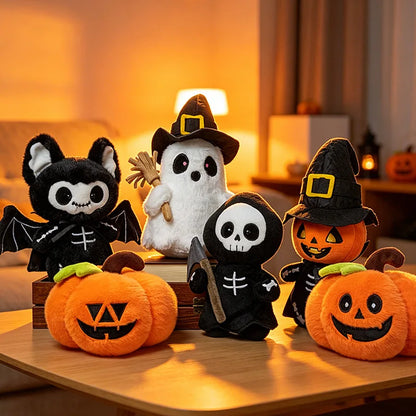 Halloween Festival Doll Pumpkin Skeleton
