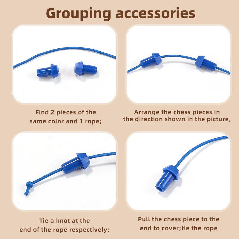 New Rope Breaking Battle Challenge Puzzle Toy Knot Toy