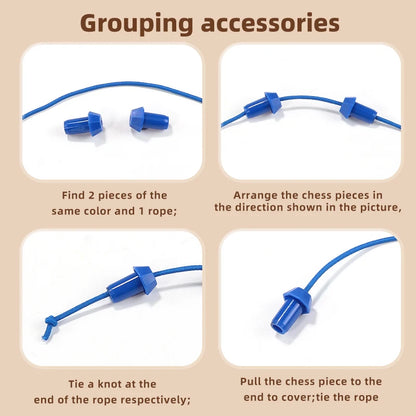 New Rope Breaking Battle Challenge Puzzle Toy Knot Toy