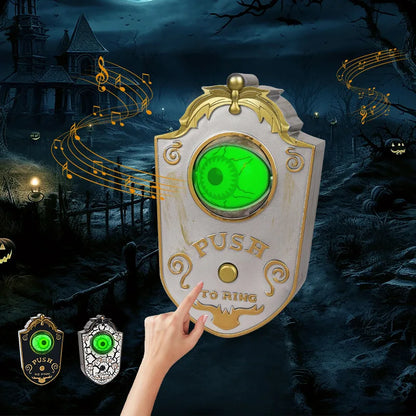 Halloween Decoration LED Hanging One-Eyed Doorbell
